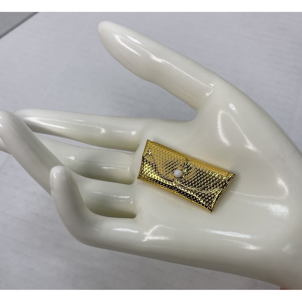 Vintage‎ Barbie Doll Gold Dimple Clutch 1960s